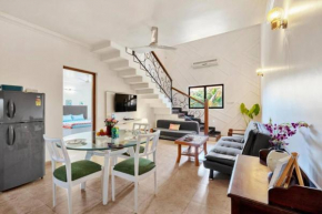 Pool view 2bhk duplex apartment with terrace